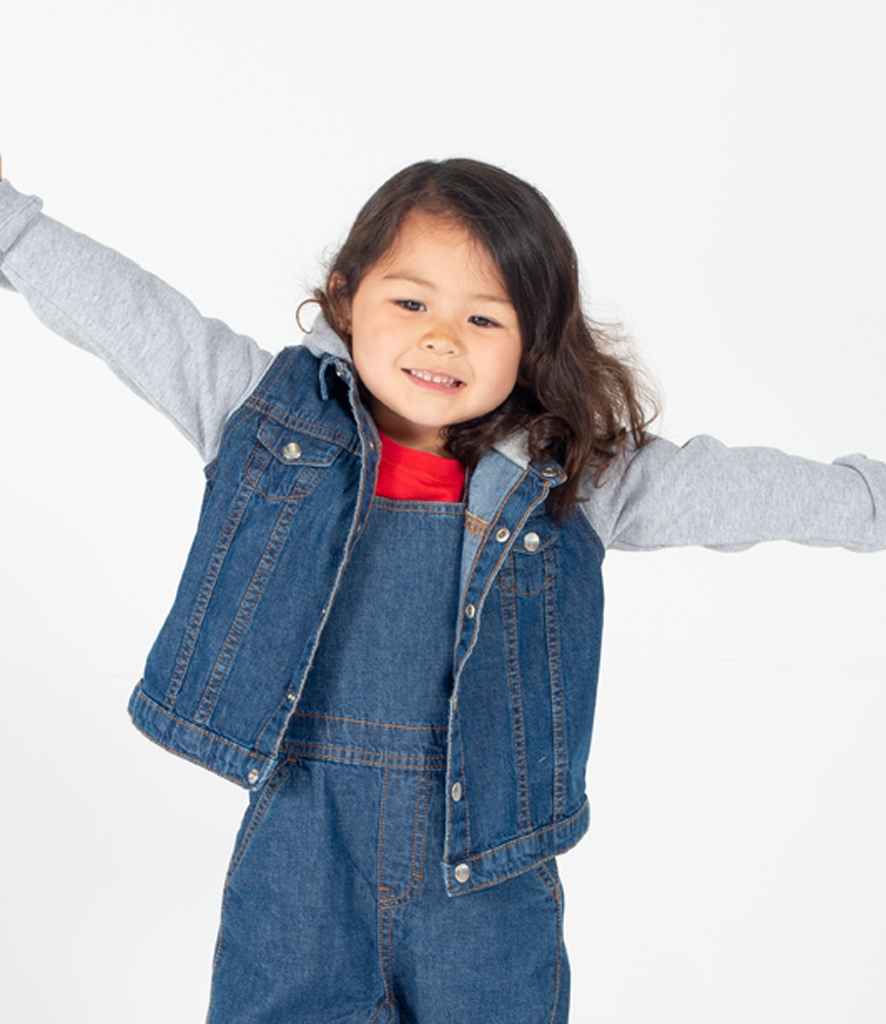 Kids blue jean jacket best sale